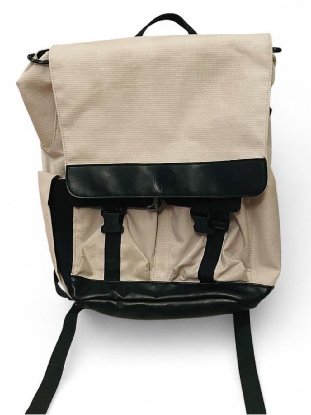 Paperclip Jojo Diaper Bag Backpack Mushroom Beige Eco Friendly